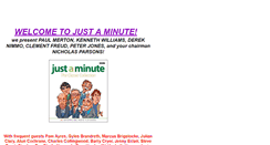 Desktop Screenshot of just-a-minute.info